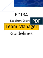 Edjba Team Manager Guidelines: Stadium Scoring