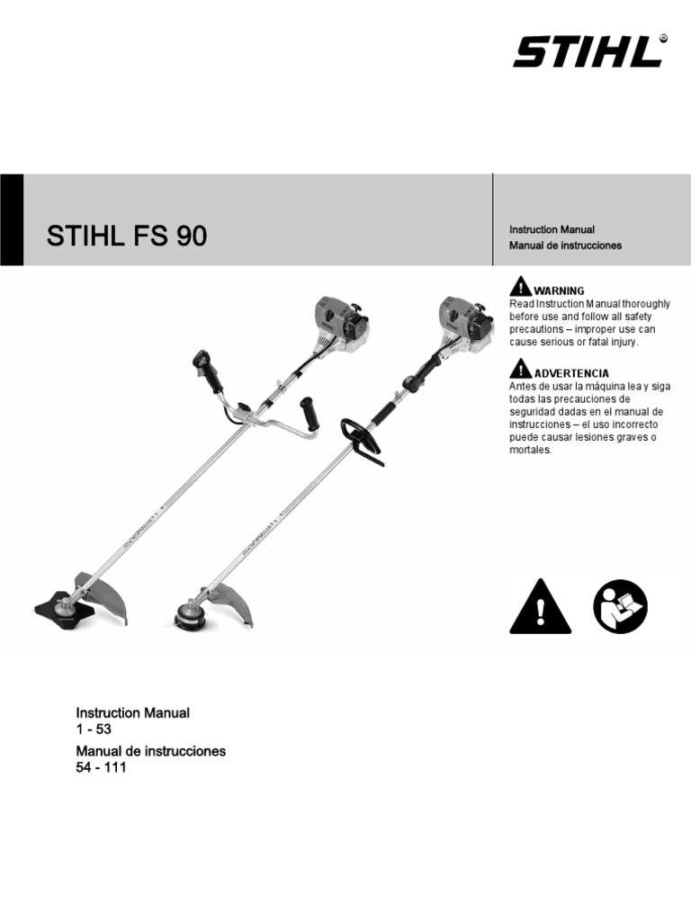 STIHL-FS-90-Owners-Instruction-Manual.pdf | Naturaleza