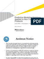 Predictive Modeling Solutions Applied To Non-Traditional Products