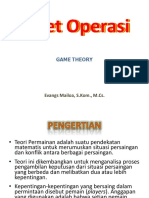 Riset Operasi - Teori Permainan PDF