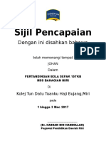 sijil pencapaian