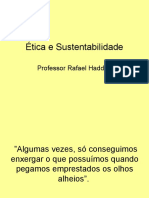 Ética e Sustentabilidade - Palestra