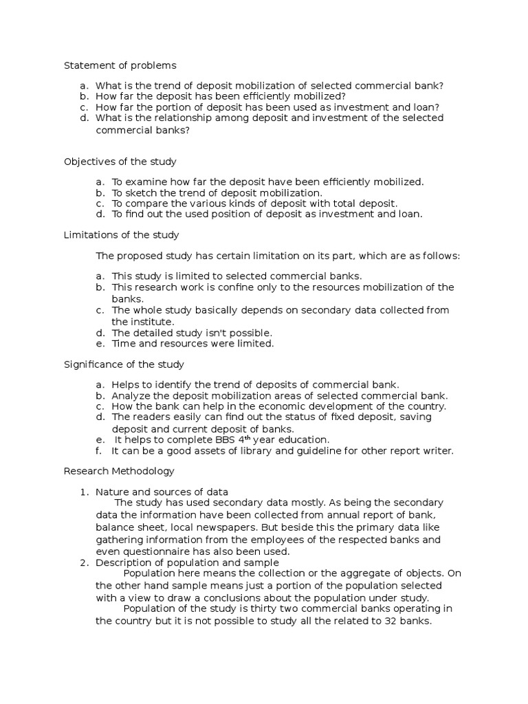 Latest trends in deposit mobilization picture
