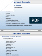 Transfer of Accounts