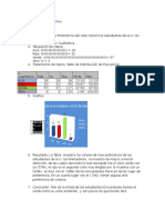 Tabla de Frecuencia