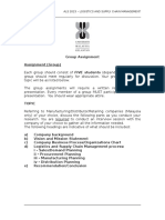 ALS 2023 Group Assignment - Logistics and Supply Chain Management Processes of Malaysian Companies