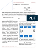 Implementation of Heart Rate Measurement Device: Utkarsha P. Thatte Mrs. K. M. Bogawar