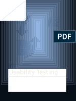 Usability Testing: Comparing Microsoft Word 2010 and Google Docs