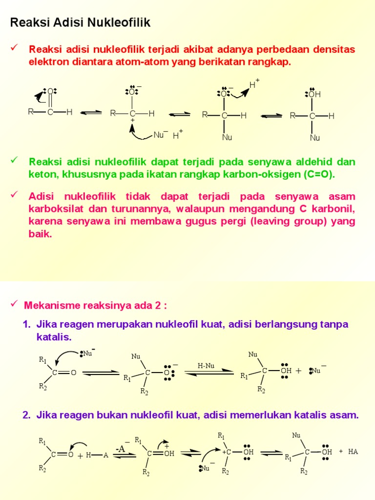 Adisi Nukleofilik | PDF