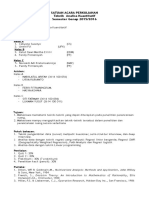 SAP - Teknik Analisa Kuantitatif Dan TOR Tugas&Praktikum - 06022017