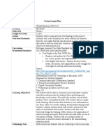 Group Lesson Plan Name Grade(s) Subject(s) Length of Lesson Lesson Overview/Rationale