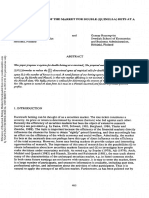 On The Efficiency of The Market For Double (Quinella) Bets at A Finnish Racetrack PDF