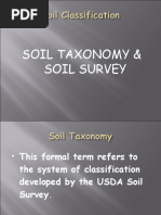 Soil Classification (Taxonomy)