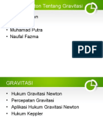 Bab 02 Hukum Gravitasi Newton