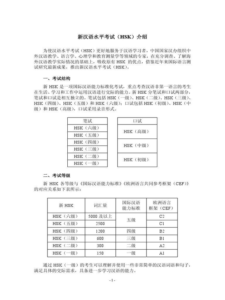 作文　オリジナル HSK5 | PDF