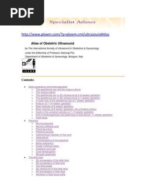 Atlas of Obstetric Ultrasound