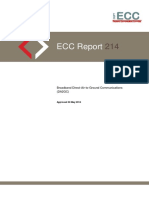 ECC Report: Broadband Direct-Air-to-Ground Communications (DA2GC)
