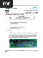 DN0005 Design Note: A Three Phase Induction Motor Drive Using A V/F Control