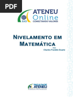 E-book de Nivelamento Em Matemática - Unidade i