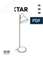 Hektar Floor Lamp Instruction Manual