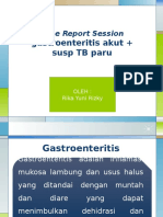 Case Report Session Gastroenteritis Akut + Susp TB