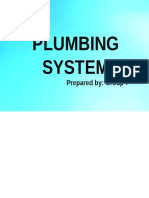 Plumbing System: Prepared By: Group 7