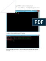 Recovery SAP Hana Database Command