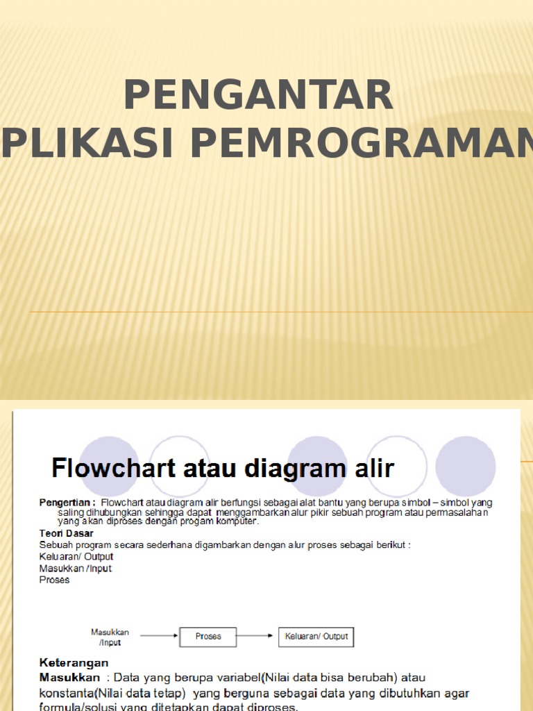 Flowchart dan Pemrograman Quick Basic | PDF