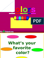 Colors Lesson