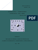 MATHEMATICAL COMBINATORICS (INTERNATIONAL BOOK SERIES), Vol. 2/2016