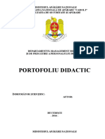 Template Portofoliu Didactic DPPD I - 2014