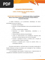 Desafio Profissional Gestão Pública