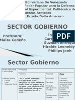 Sector Gobierno