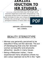 Azea1101 Introduction To Gender Studies