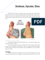 Perbedaan Sprain Dan Strain