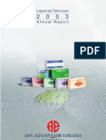 APL Industries Berhad Annual Report 2003