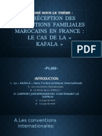 La Réception Des Institutions Familials Marocaines Dans Le Droit Français Le Cas de La Kafala