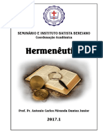 Apostila Hermenêutica 2017A - Professor