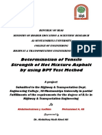 Double Punch Test For Asphalt Mixture by Abdul - Haq Hadi Alhaddad and Abdulmohaimen J. Addahhan