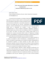 Sobredeterminación, Notas Acerca Del Concepto Althusseriano y Sus Posibles Aproximaciones