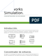 Solidworks Simulation (Concentradores de Esfuerzos)