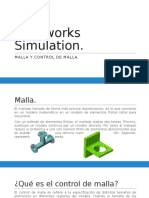Solidworks Simulation (MALLA Y CONTROL)