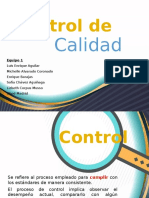 Control de Calidad resumen sistema de calidad