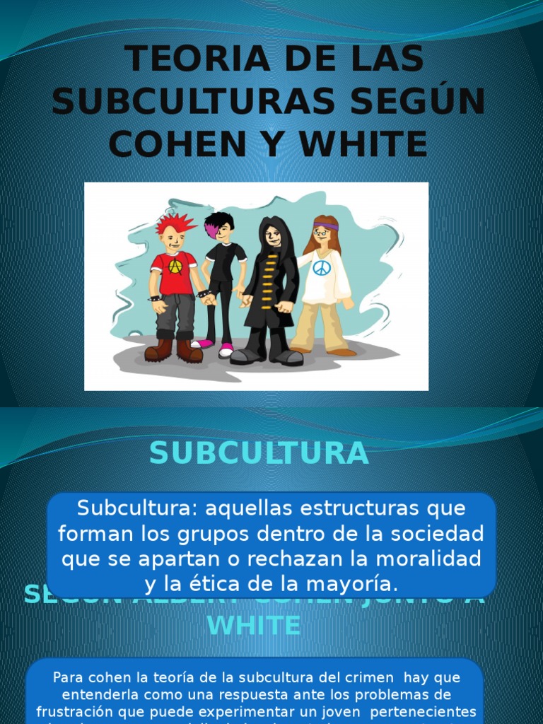 Teoria de la subcultura