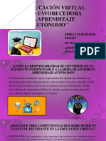 La Educación Virtual Como Favorecedora Del Aprendizaje Autónomo PDF