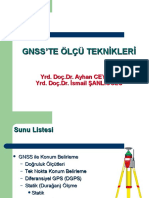 GPS Olcu Yöntemleri 1