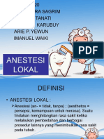 Anestesi Lokal Kel 20