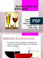Bebidas Alcoholicas No Destiladas