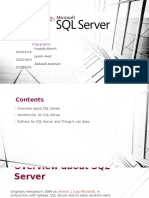 Presentation SQL Server