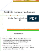 Ambiente Humano y No Humano